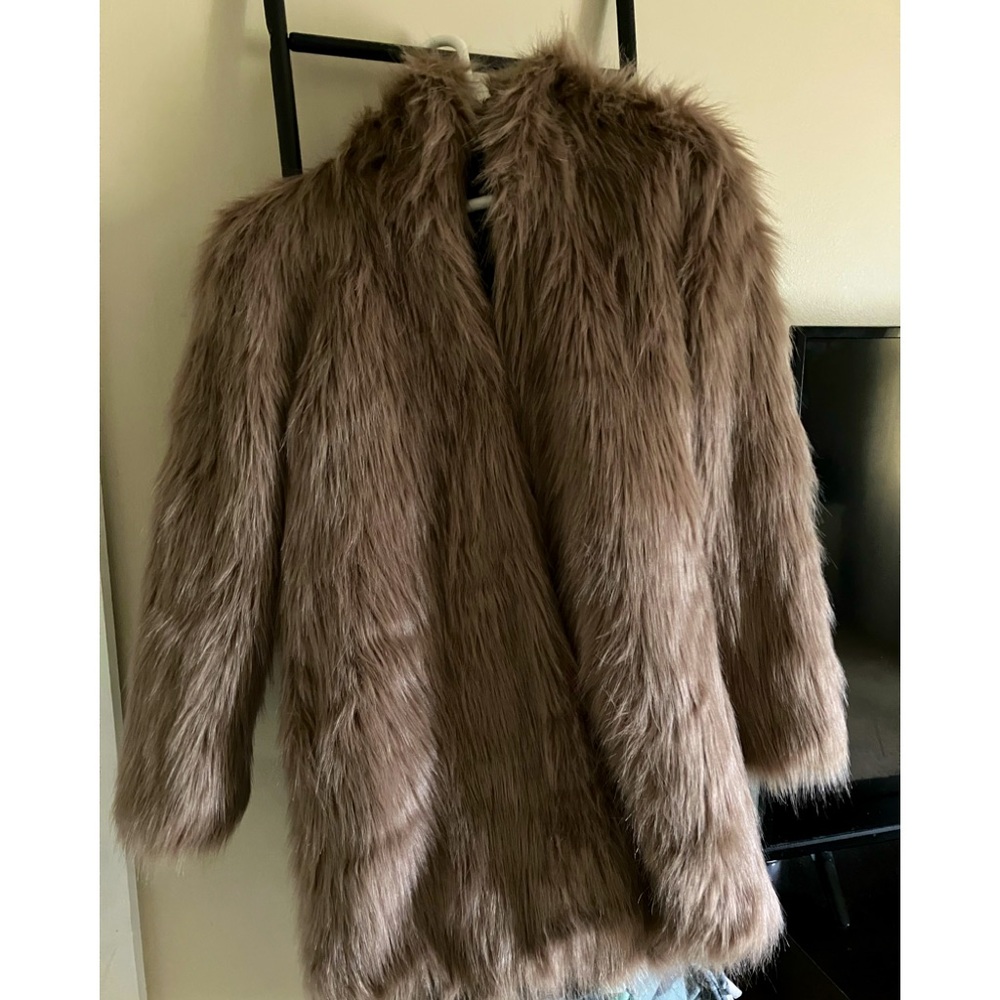 Faux Fur Coat